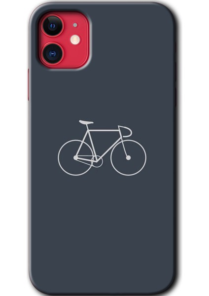 iPhone 11 Kılıf Hd Desen Baskılı Arka Kapak - Bike