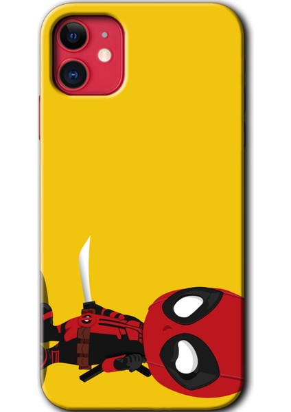 iPhone 11 Kılıf Hd Desen Baskılı Arka Kapak - Deadpool 6