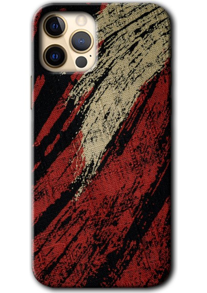 iPhone 11 Pro Kılıf Hd Desen Baskılı Arka Kapak - Kumaş Deseni 6