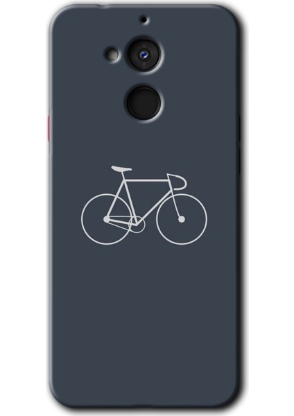 General Mobile Gm 8 Kılıf Hd Desen Baskılı Arka Kapak - Bike