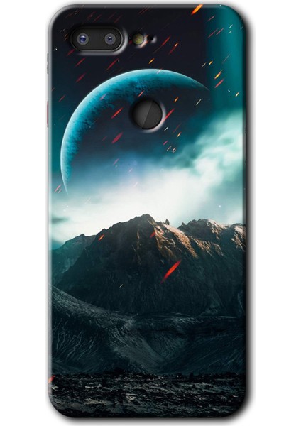 General Mobile Gm 9 Pro Kılıf Hd Desen Baskılı Arka Kapak - Uzay Gökyüzü
