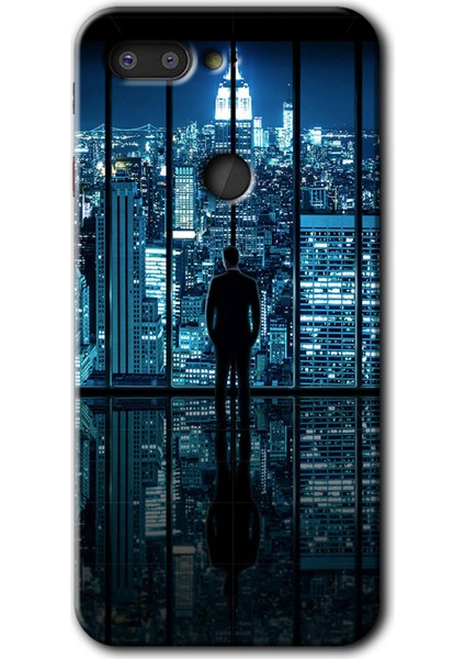 General Mobile Gm 9 Pro Kılıf Hd Desen Baskılı Arka Kapak - Şehir Manzarası