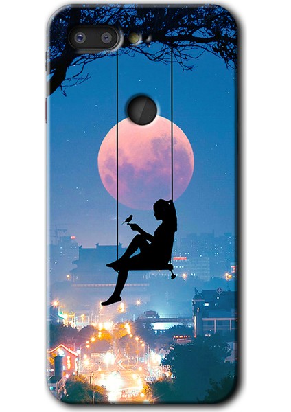 General Mobile Gm 9 Pro Kılıf Hd Desen Baskılı Arka Kapak - Yalnız Kadın