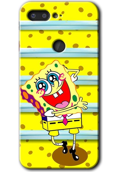 General Mobile Gm 9 Pro Kılıf Hd Desen Baskılı Arka Kapak - Aşık Sünger Bob