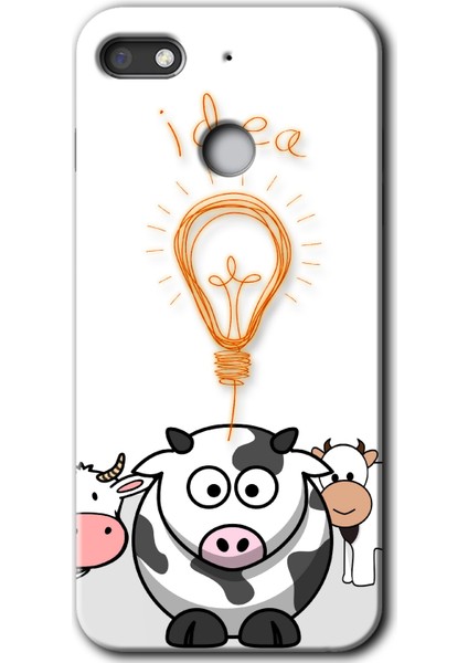 General Mobile Gm 8 Go Kılıf Hd Desen Baskılı Arka Kapak - Idea Lamp