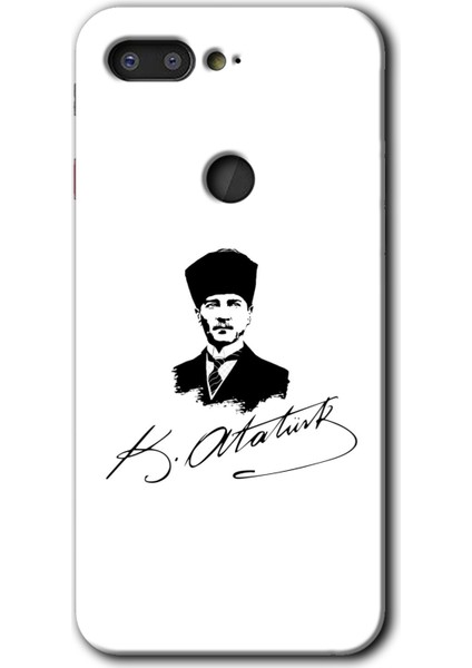 General Mobile Gm 9 Pro Kılıf Hd Desen Baskılı Arka Kapak - Kemal Atatürk Imza