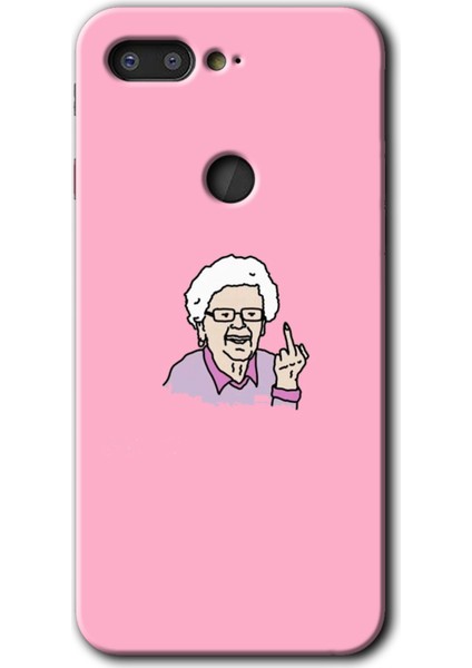 General Mobile Gm 9 Pro Kılıf Hd Desen Baskılı Arka Kapak - Bad Grandmother
