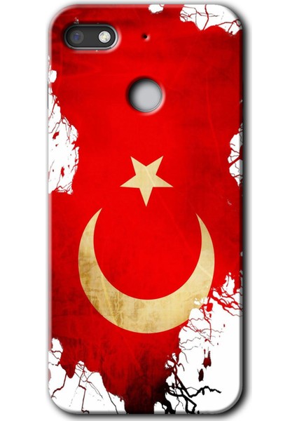 General Mobile Gm 8 Go Kılıf Hd Desen Baskılı Arka Kapak - Türkiyem