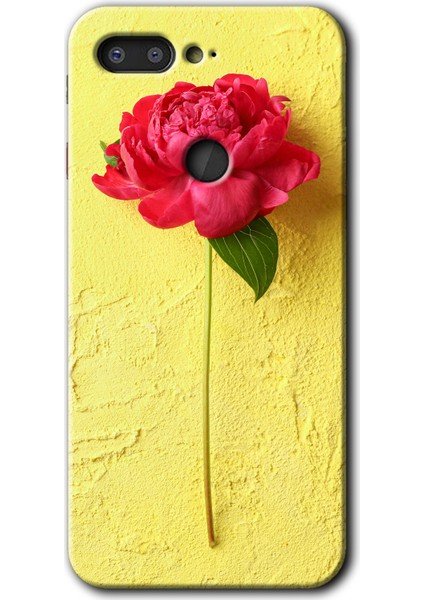 General Mobile Gm 9 Pro Kılıf Hd Desen Baskılı Arka Kapak - Kırmızı Gül