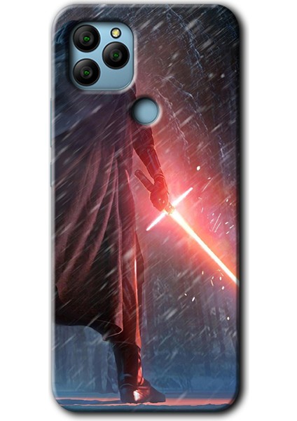 General Mobile Gm 22 Plus Kılıf Hd Desen Baskılı Arka Kapak - Kylo Ren