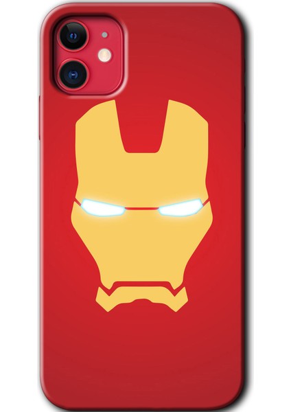 iPhone 11 Kılıf Hd Desen Baskılı Arka Kapak - Ironman