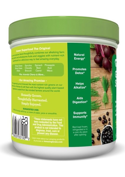 Amazing Grass The Original Green Superfood 240 Gr fiyatları