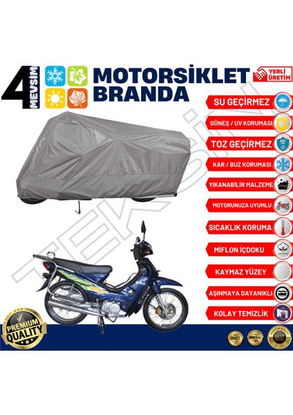 Çelik Motor Cup 110 Motosiklet Brandası Motor Branda fiyatları