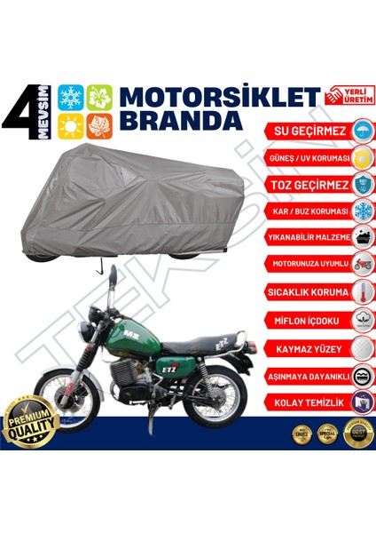 Mz Etz 251 Motosiklet Brandası Motor Branda