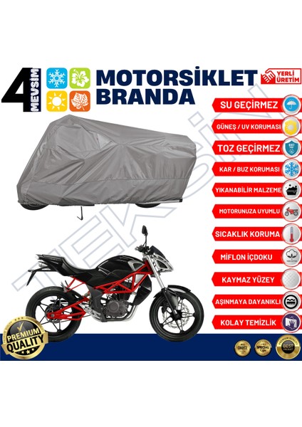 Megelli Naked Streetbike Motosiklet Brandası Motor Branda fiyatları