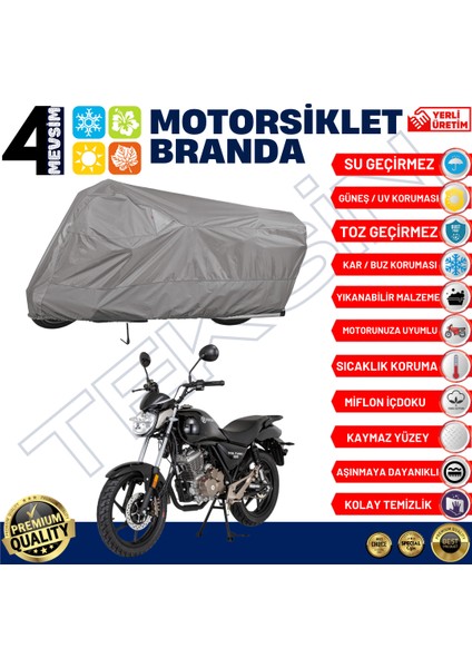 Mondial 150 Mr Vulture Arka Çanta Uyumlu Motosiklet Brandası Motor Brandası fiyatları