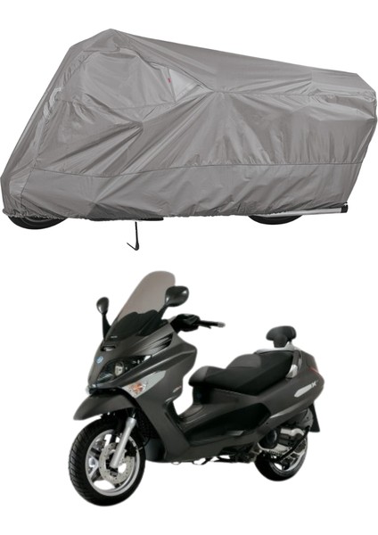 Piaggio x Evo 400 Arka Çanta Uyumlu Motosiklet Brandası Motor Brandası