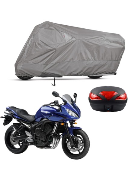 Yamaha Fz6 Fazer Abs Arka Çanta Uyumlu Motosiklet Brandası Motor Brandası