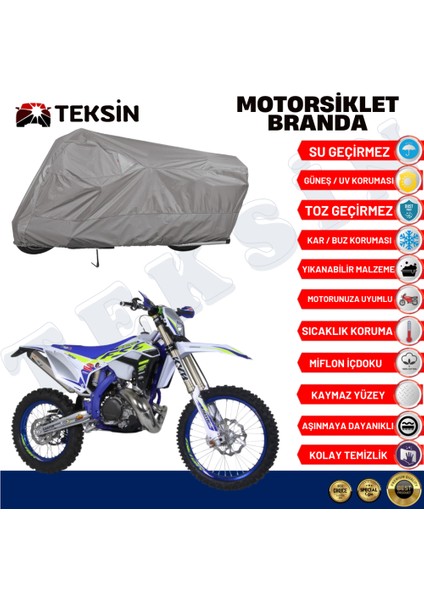 Sherco Enduro 250 Cross Arka Çanta Uyumlu Motosiklet Brandası Motor Brandası fiyatları
