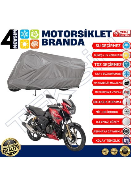 Tvs Apache Rtr 150 Motosiklet Brandası Motor Branda fiyatları