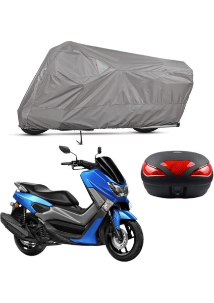 Yamaha Nmax 125 Arka Çanta Uyumlu Motosiklet Brandası Motor Brandası