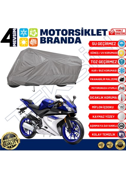 Yamaha Yzf R125 Motosiklet Brandası Motor Branda