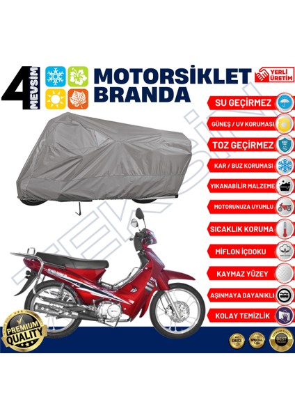 Yuki YK100-7 Motosiklet Brandası Motor Branda fiyatları