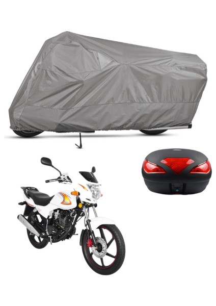 Yuki Yk 150-G Üstad Arka Çanta Uyumlu Motosiklet Brandası Motor Brandası