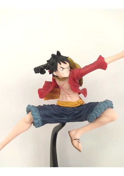 Anime One Piece Monkey D. Luffy Action Figur Oyuncak Biblo 17CM 12134