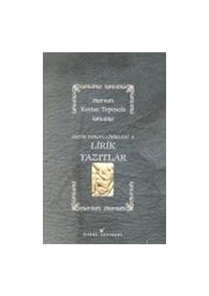 Antik Yunan Lirikleri 2