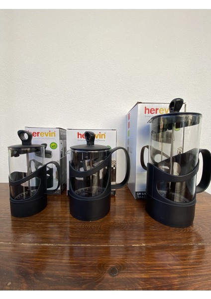 French Press 350 ml Süzgeçli Filtre Kahve Bitki Çayı Kupası