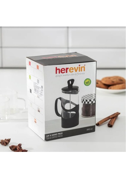 French Press 1 L Süzgeçli Filtre Kahve Bitki Çayı Kupası