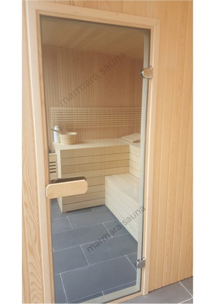 Sauna cam kapı 72x193 cm