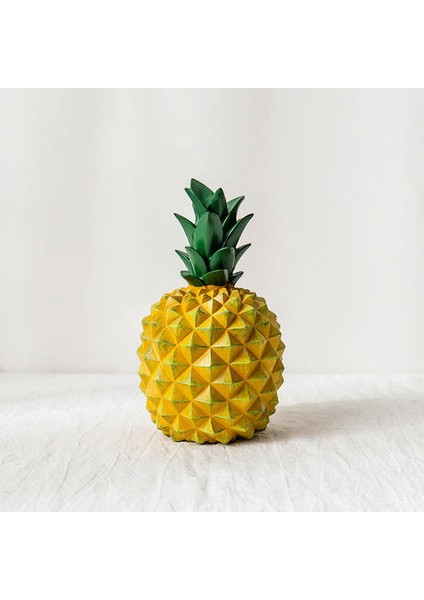 Ev Dekorasyon Ananas Kumbara Reçine Dekorasyon Şarap Dolabı Ev Odası Dekorasyon Depolama Para Kutusu Dekorasyon (Yurt Dışından) fiyatları