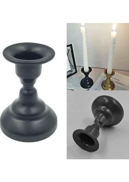 Sütun Mumları Için Mum Tutucu, Yıldönümü Için Metal Şamdan Altın Altın (Yurt Dışından) modelleri