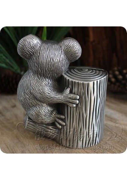 Yaratıcı Kumbara Koala Koala Şekilli Metal Kavanoz Doğum Günü Hediyesi Para Kutusu Noel Hediyeleri Düğün Süs Dekorasyon (Yurt Dışından) fırsatları