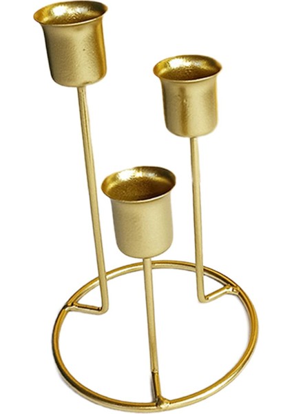 Konik Mum Tutucular Şömine Için 3-Kandıklar Şamdan Düğün Centerpieces Siyah Orta (Yurt Dışından) modelleri