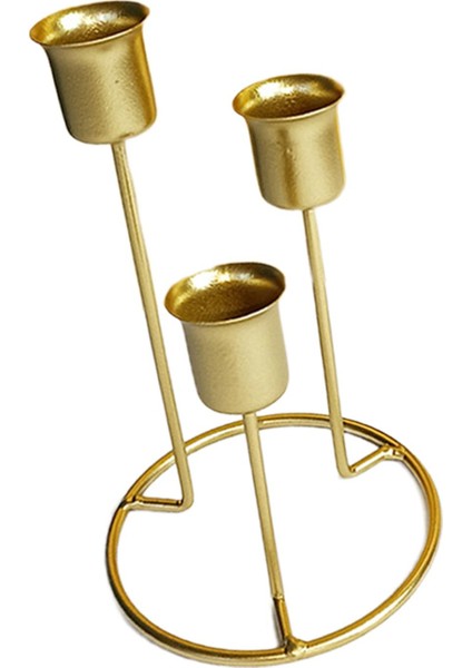 Konik Mum Tutucular Şömine Için 3-Kandıklar Şamdan Düğün Centerpieces Siyah Orta (Yurt Dışından) indirimleri