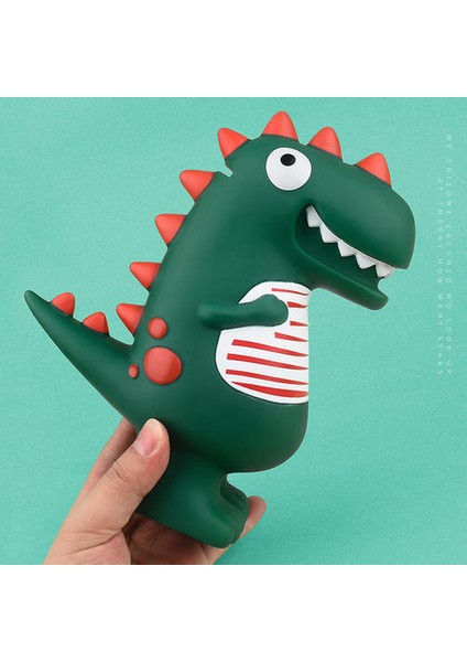 Karikatür Yeşil Dinozor Kumbara Çocuk Para Bankası Paramparça Para Tasarrufu Kutusu Yaratıcı Coin Bank Hediye Çocuk Erkek Kızlar Için (Yurt Dışından) modelleri