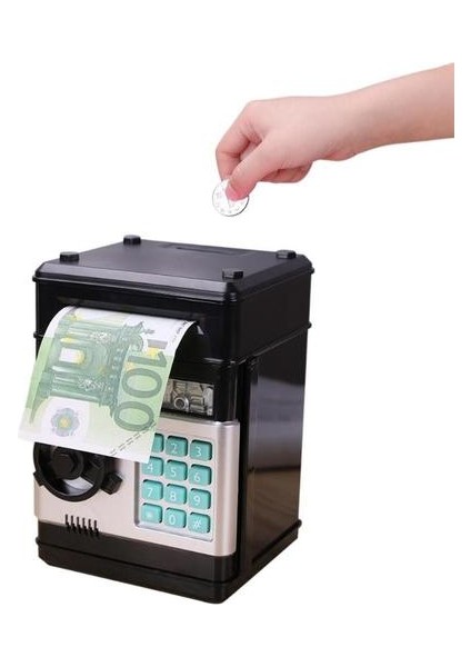 Para Kutusu Nakit Paraları Tasarrufu Kutusu Atm Banka Güvenli Kutusu Mevduat Banknot Çocuk Doğum Günü Hediyesi Dropship (Yurt Dışından)