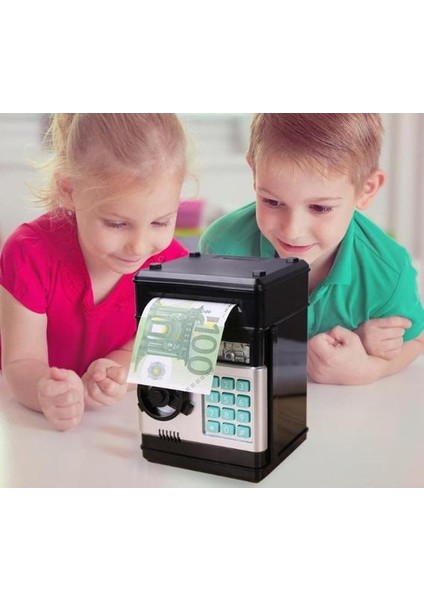 Para Kutusu Nakit Paraları Tasarrufu Kutusu Atm Banka Güvenli Kutusu Mevduat Banknot Çocuk Doğum Günü Hediyesi Dropship (Yurt Dışından)