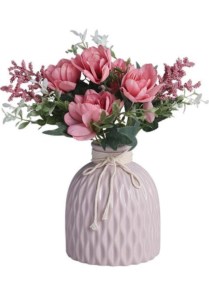 4.72 Inç Nordic Tarzı Seramik Çiçek Vazo Ev Dekor Vazo ve Masa Beyaz (Yurt Dışından) fiyatları