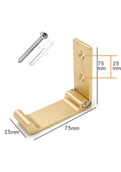 Alüminyum Alaşım Katlanabilir Kanca Duvara Monte Ceket Giysileri Bornoz Çantası Tutucu Yatak Odası Siyah (Yurt Dışından) fiyatları