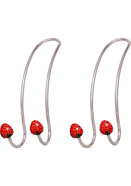 2 Parça Evrensel Araba Arka Koltuk Kafalık Kanca Metal Bling Askı Organizatör Temizle (Yurt Dışından) fiyatları
