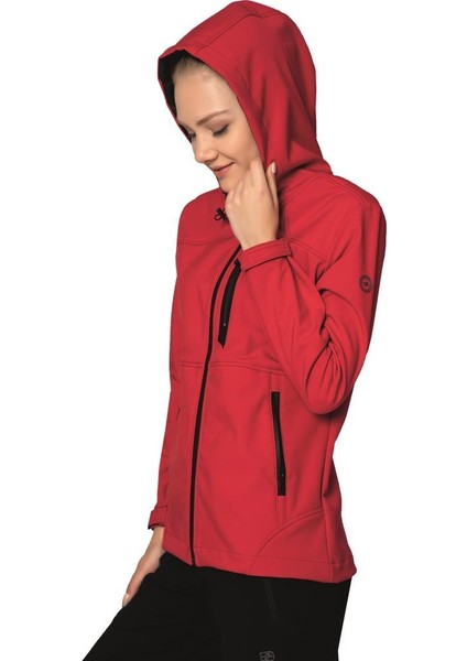 Kadın Mont Softshell Siyah Crozwise 5027-07