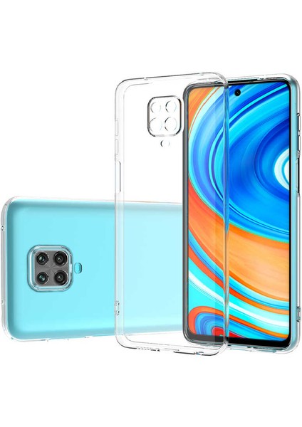 Xiaomi Redmi Note 9 Pro Kılıf Şeffaf  Kamera Korumalı 3d