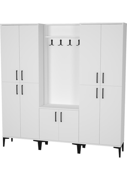 Rose-1-4-4 Portmanto Vestiyer Ayakkabılık RS01 fiyatları