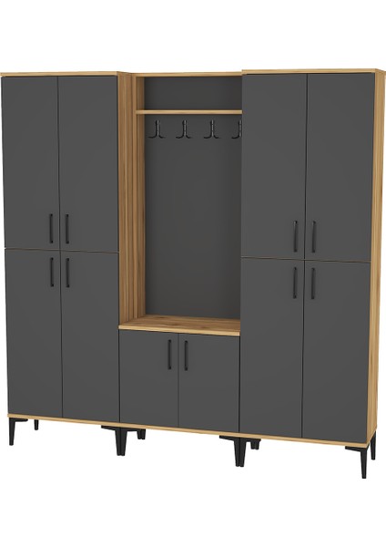 Rose-1-4-4 Portmanto Vestiyer Ayakkabılık RS06 fiyatları