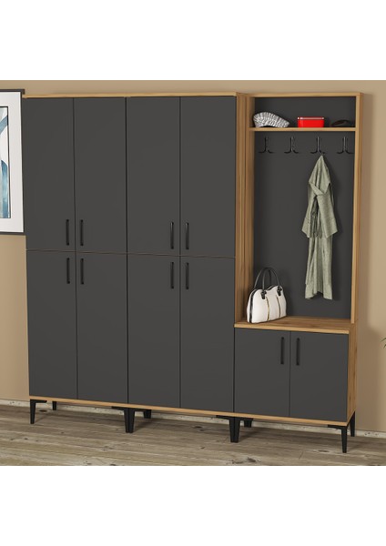 Rose-1-4-4 Portmanto Vestiyer Ayakkabılık RS06 modelleri