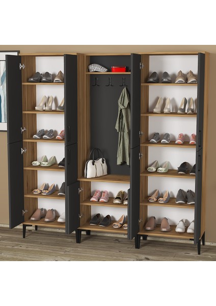 Rose-1-4-4 Portmanto Vestiyer Ayakkabılık RS06 fırsatları